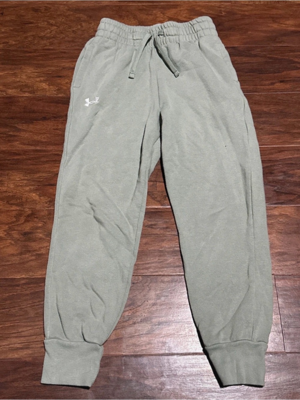Under Armour Kids Light Olive Fleece Joggers